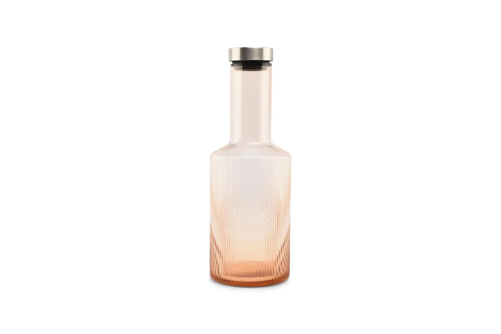 Fles met dop 100cl amber Ray