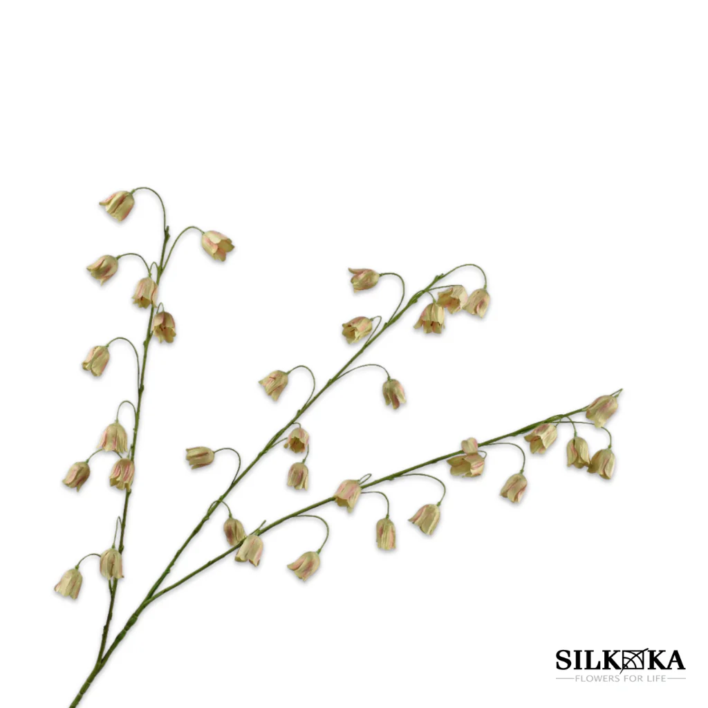 Fritillaria kunstbloem groen 97cm Silk-ka