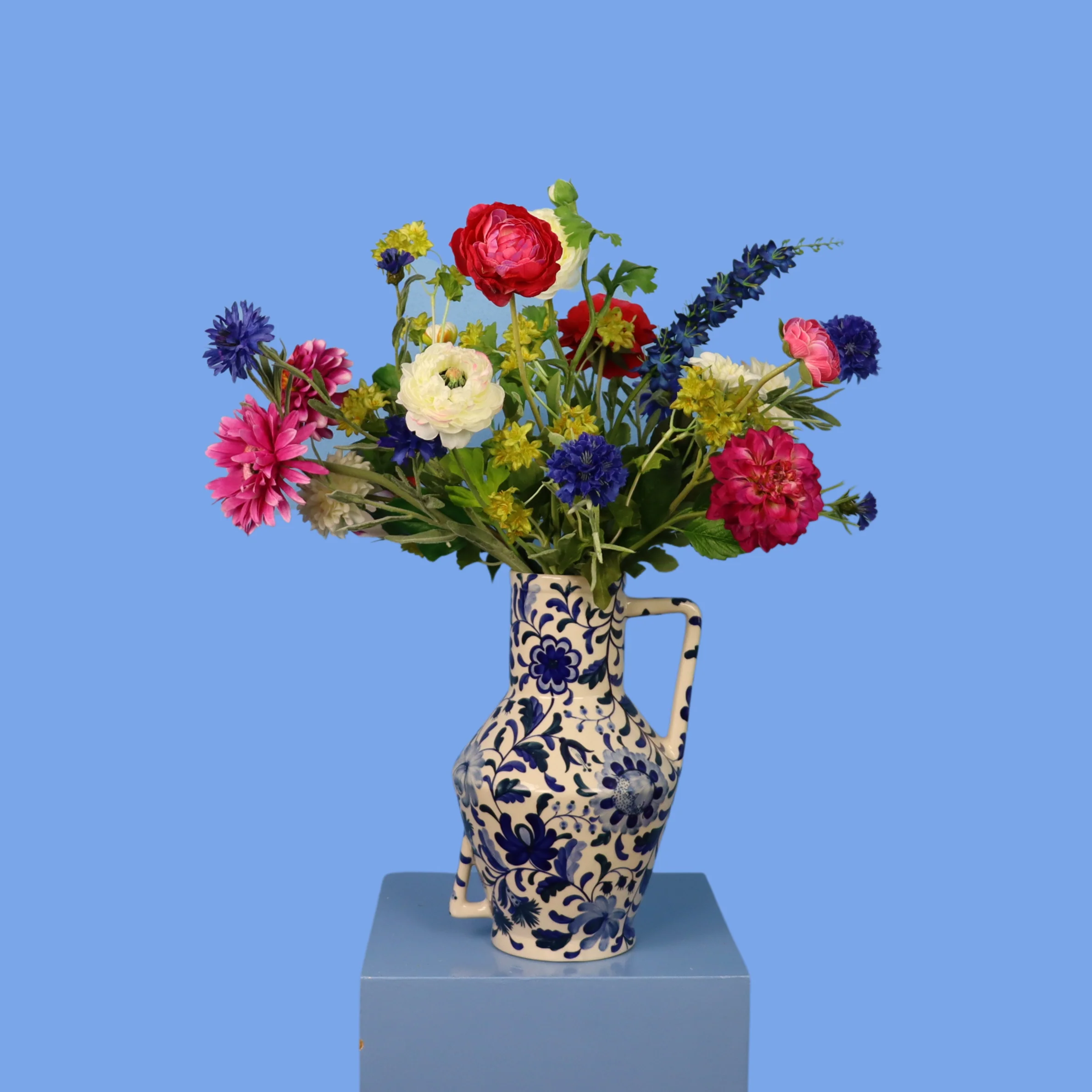 L – Froukje | Return to Sender vaas met kunstbloemen | Large