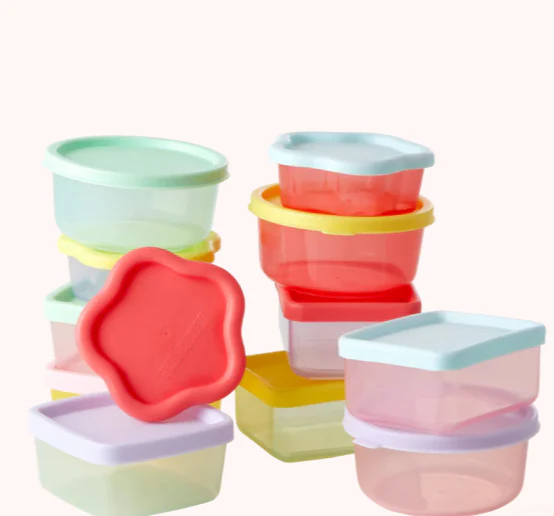 Kleine voedselbakjes – Rice Lichte kleuren