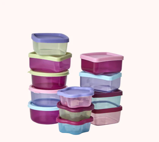 Kleine voedselbakjes – Rice Donkere kleuren