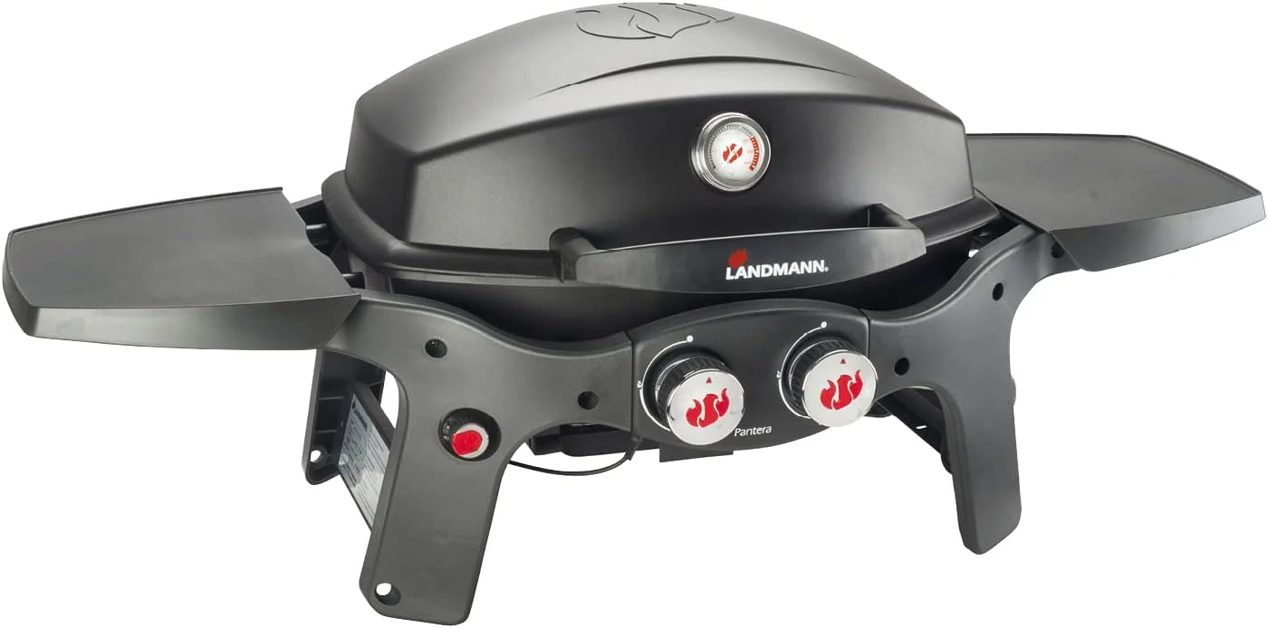 GasBBQ Landmann Pantera 2.0 Draagbare BBQ Zwart