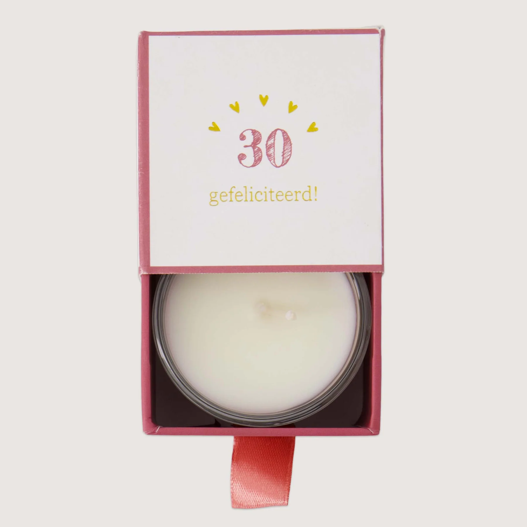 Geurkaars 30 Gefeliciteerd