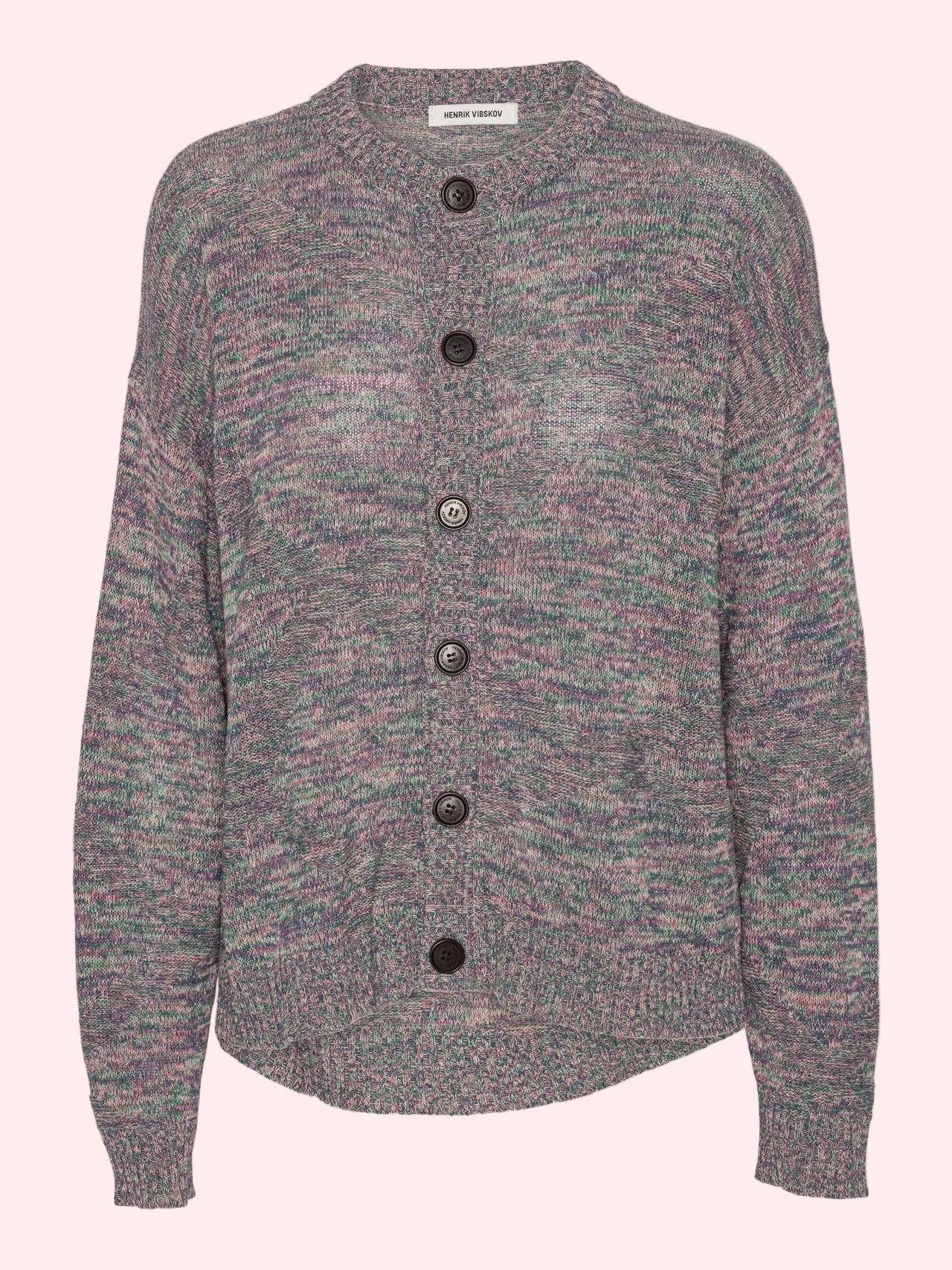 Silk Net Cardigan – Multi Papavero
