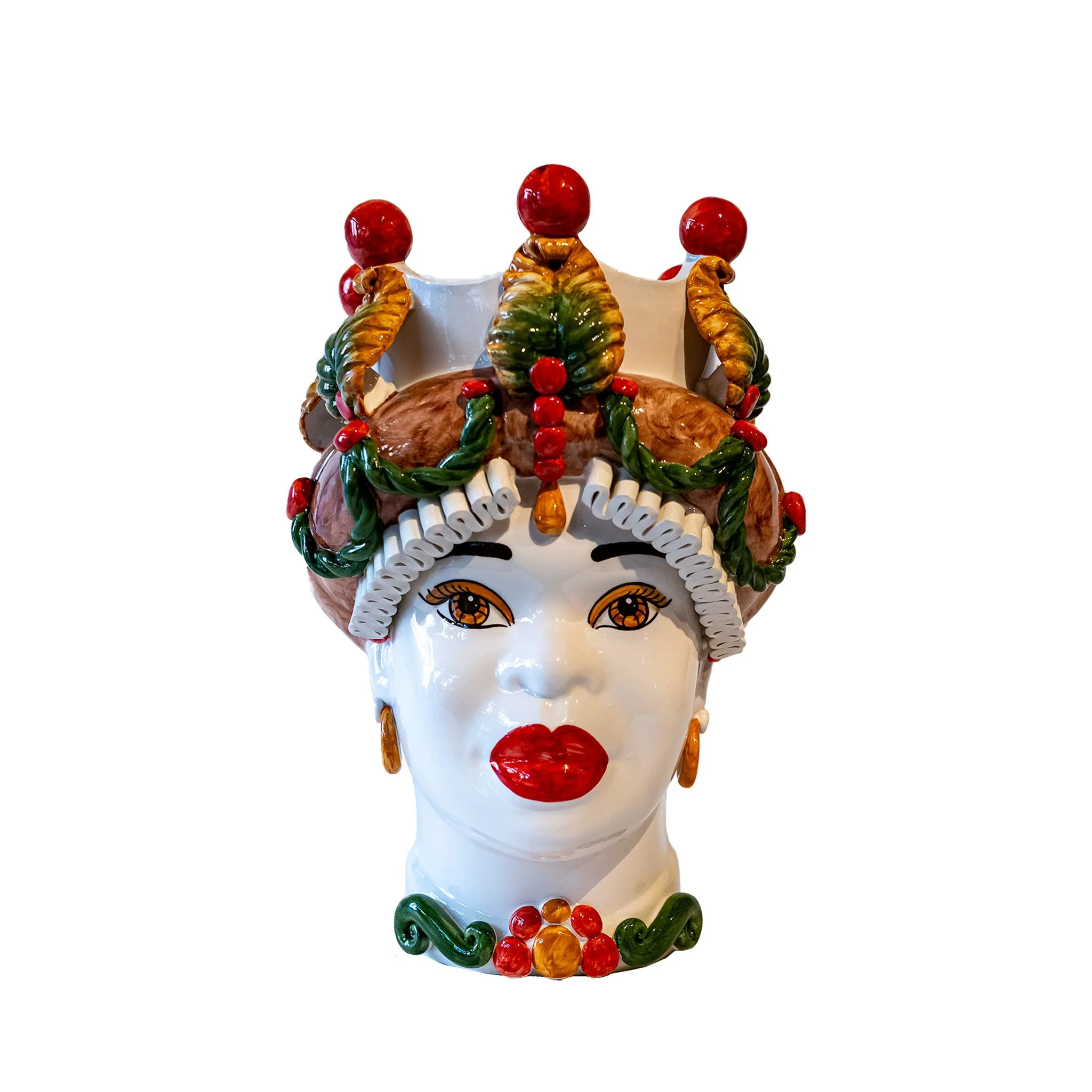 MORO head lady rustic