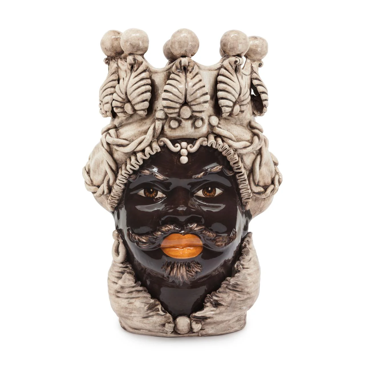 MORO head king grey