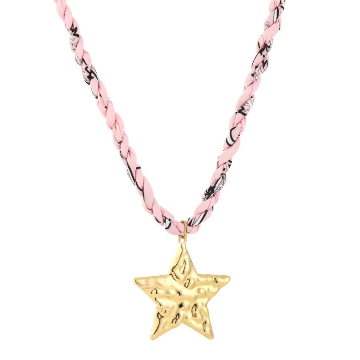 Ketting stof – Roze Ketting stof – Roze