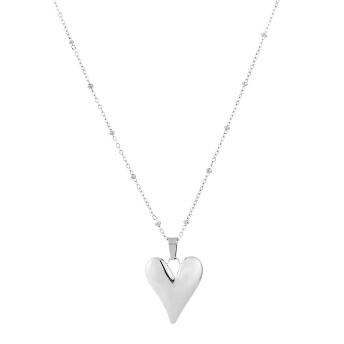 Ketting hart – Zilver Ketting hart – Zilver