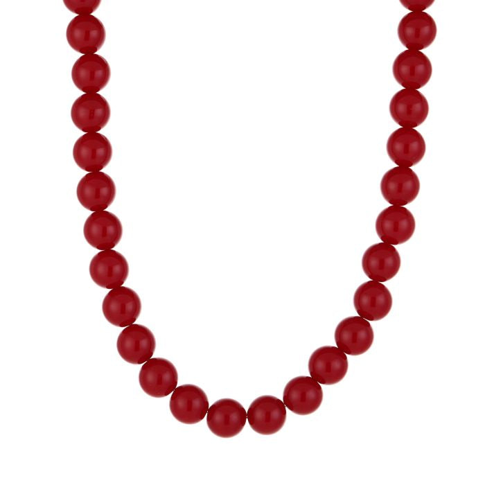 Kralenketting Ibiza S – Donkerrood Kralenketting Ibiza S – Donkerrood