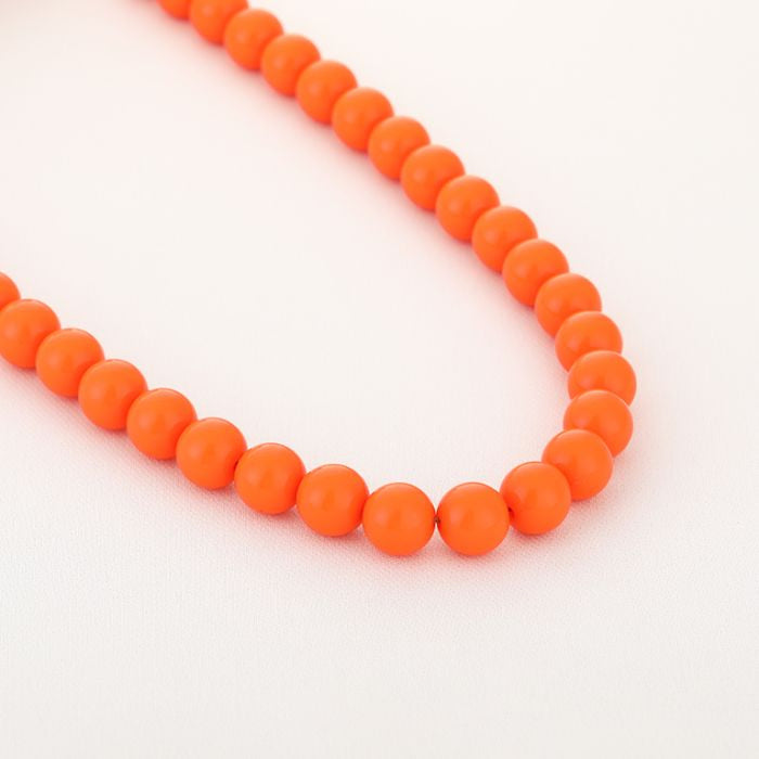 Kralenketting Ibiza S – Fel Oranje Kralenketting Ibiza S – Fel Oranje