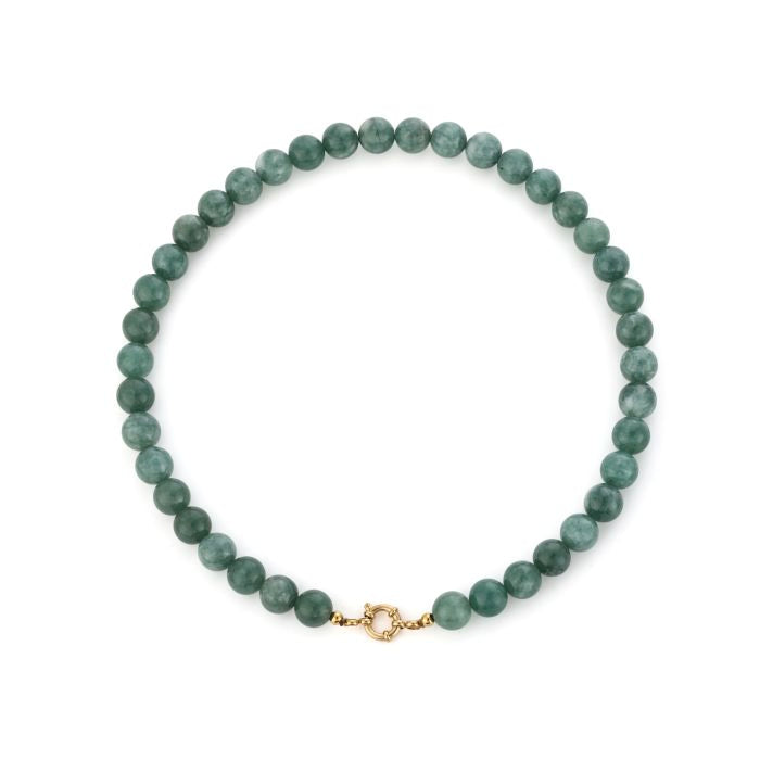 Kralen ketting – Lichtgroen Kralen ketting – Lichtgroen