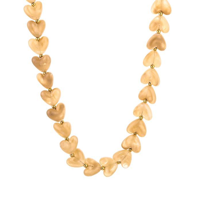 Kralenketting Amour M – Almond