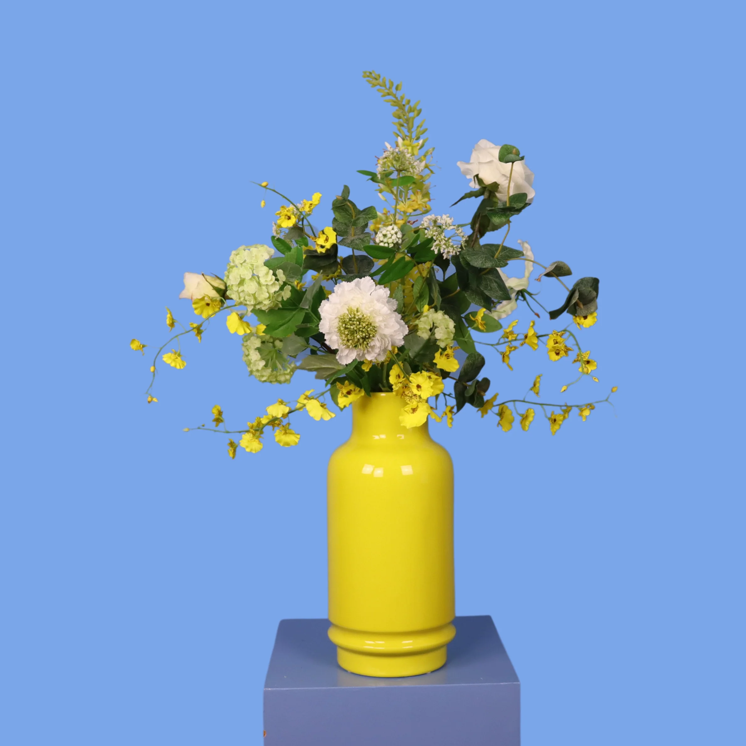 L – Jan | Bosa Ceramiche vaas met kunstbloemen | Large