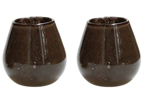 Waxinehouder | Kaarshouder Tasman Elite XS dark brown - Afbeelding 2