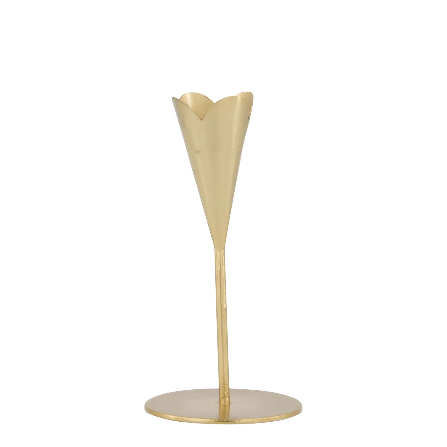 Kandelaar Metaal hartje S | Goud