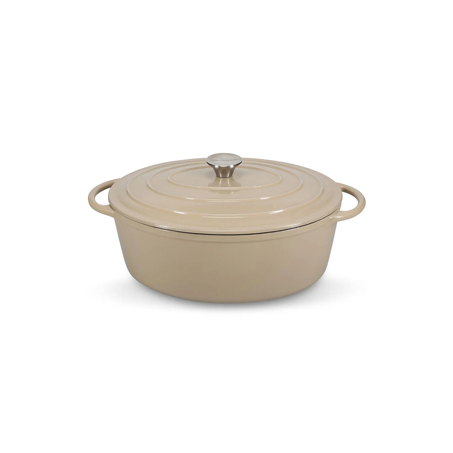 Kookpot 41x26cm gietijzer beige Ferno Kookpot 41x26cm gietijzer beige Ferno