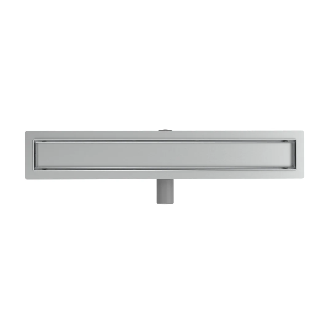 RVS Douchegoot Pro Tile 80 cm 360° Draaibaar sifon met Tegel- en Plaatrooster by L'Aqua® - Afbeelding 3