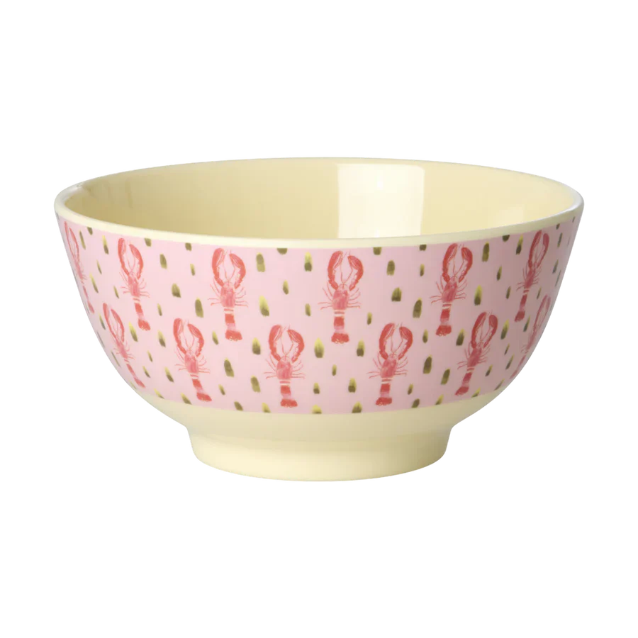 Melamine bowl medium – Lobster pink