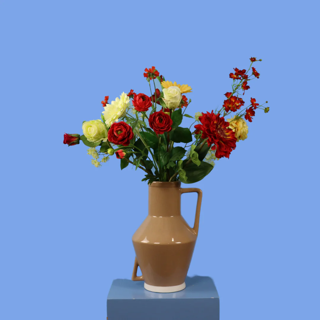 L – Marit | Return to Sender vaas met kunstbloemen | Large