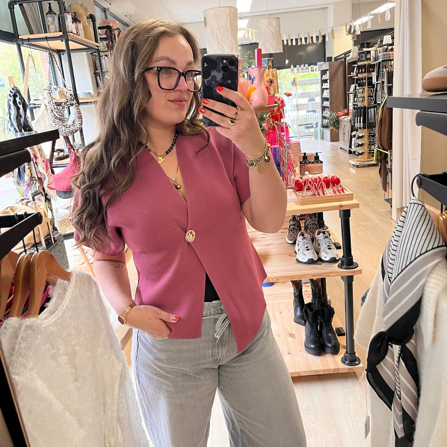 Mila vest Mauve Mila vest Mauve