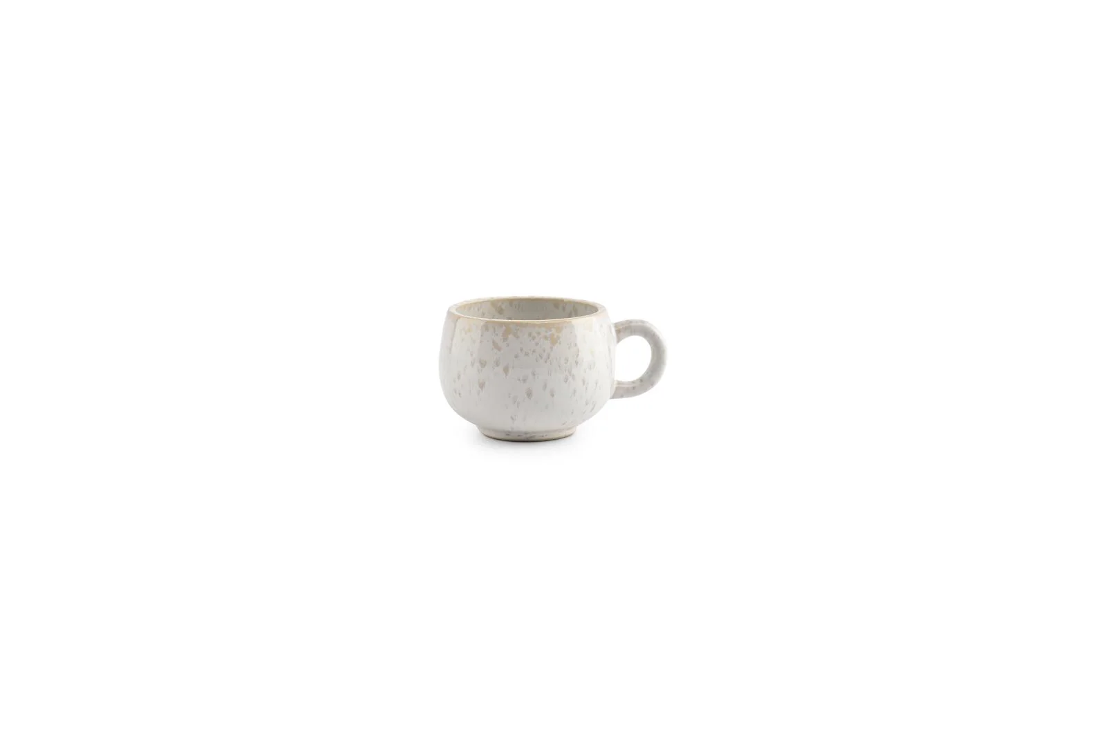 Mokkakop 8cl pearl Curvy – Set van 4 Mokkakop 8cl pearl Curvy – Set van 4