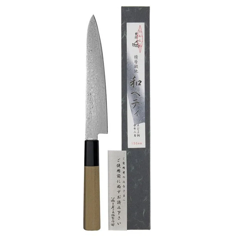Mujun Petti Damascus Mes – 15cm