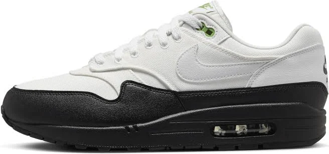 Nike Air Max 1 White Black Chlorophyll Nike Air Max 1 White Black Chlorophyll