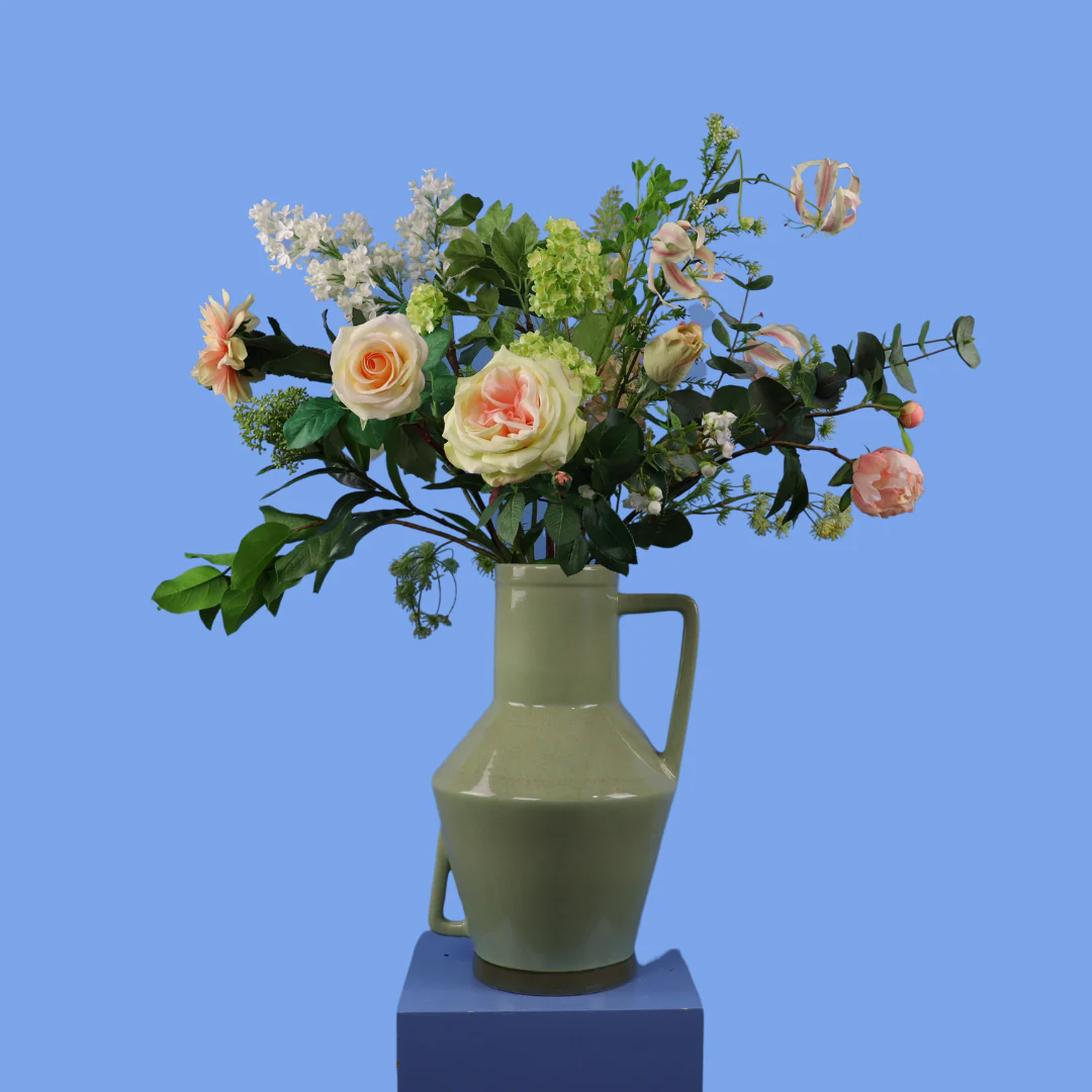 XL – Nora | Return to Sender vaas met kunstbloemen | XL XL – Nora | Return to Sender vaas met kunstbloemen | XL
