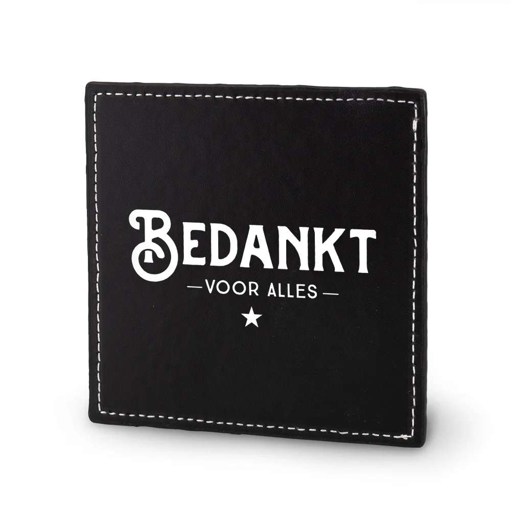 Onderzetter | Bedankt