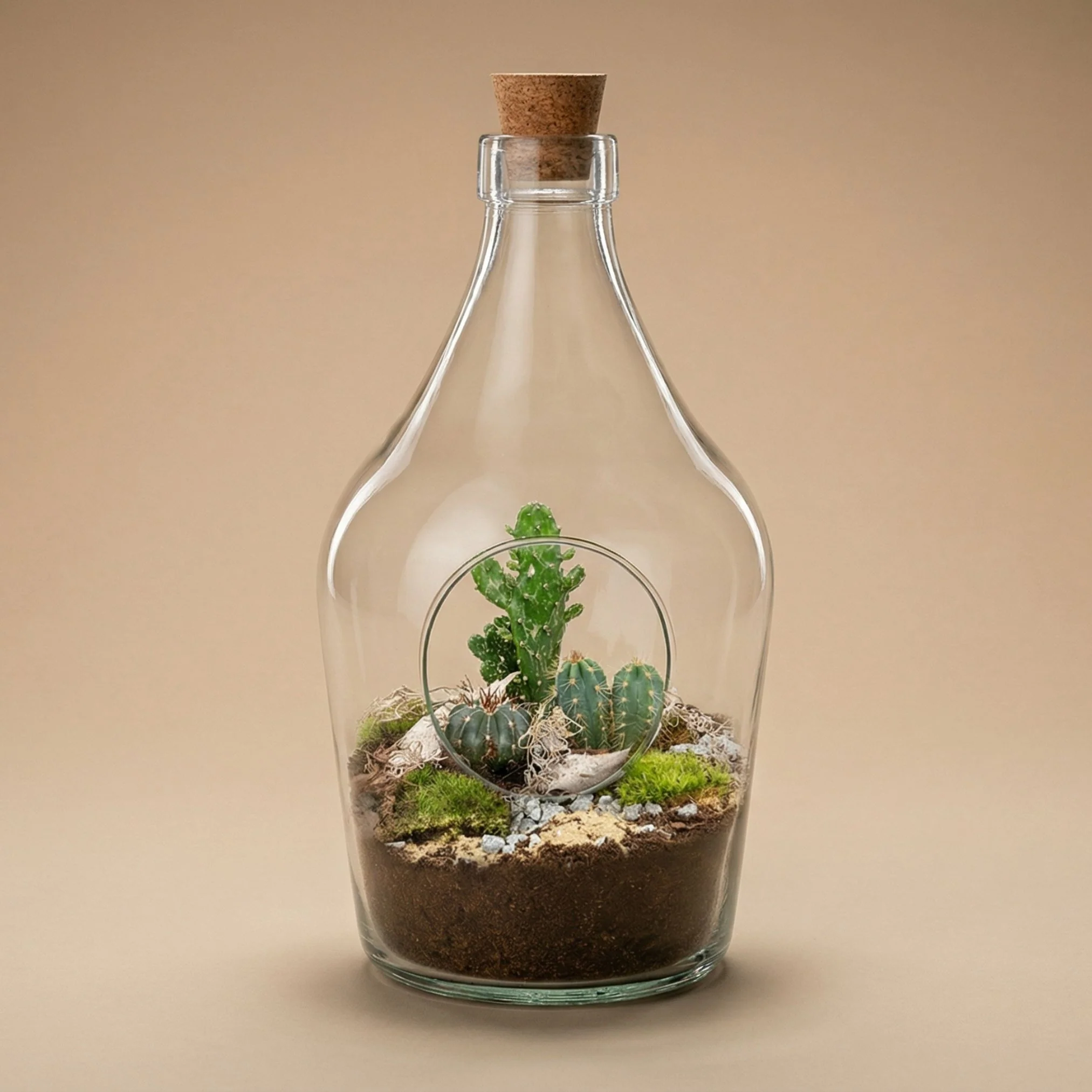 Cactus Terrarium Lennon –  Cactus in open vaas