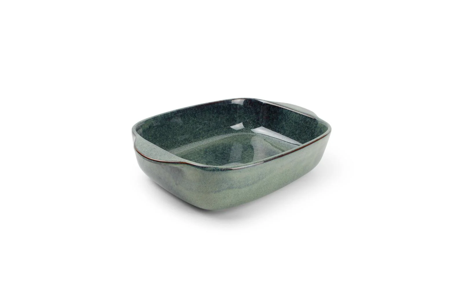 Ovenschaal 32/25,5×20,5xH7cm groen/blauw Meridian