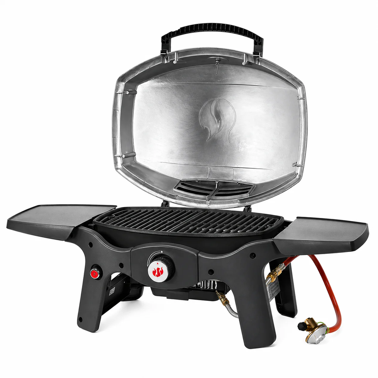 Landmann Pantera 1.0 Gasbarbecue Mobiel Gietijzeren Grillrooster Zwart