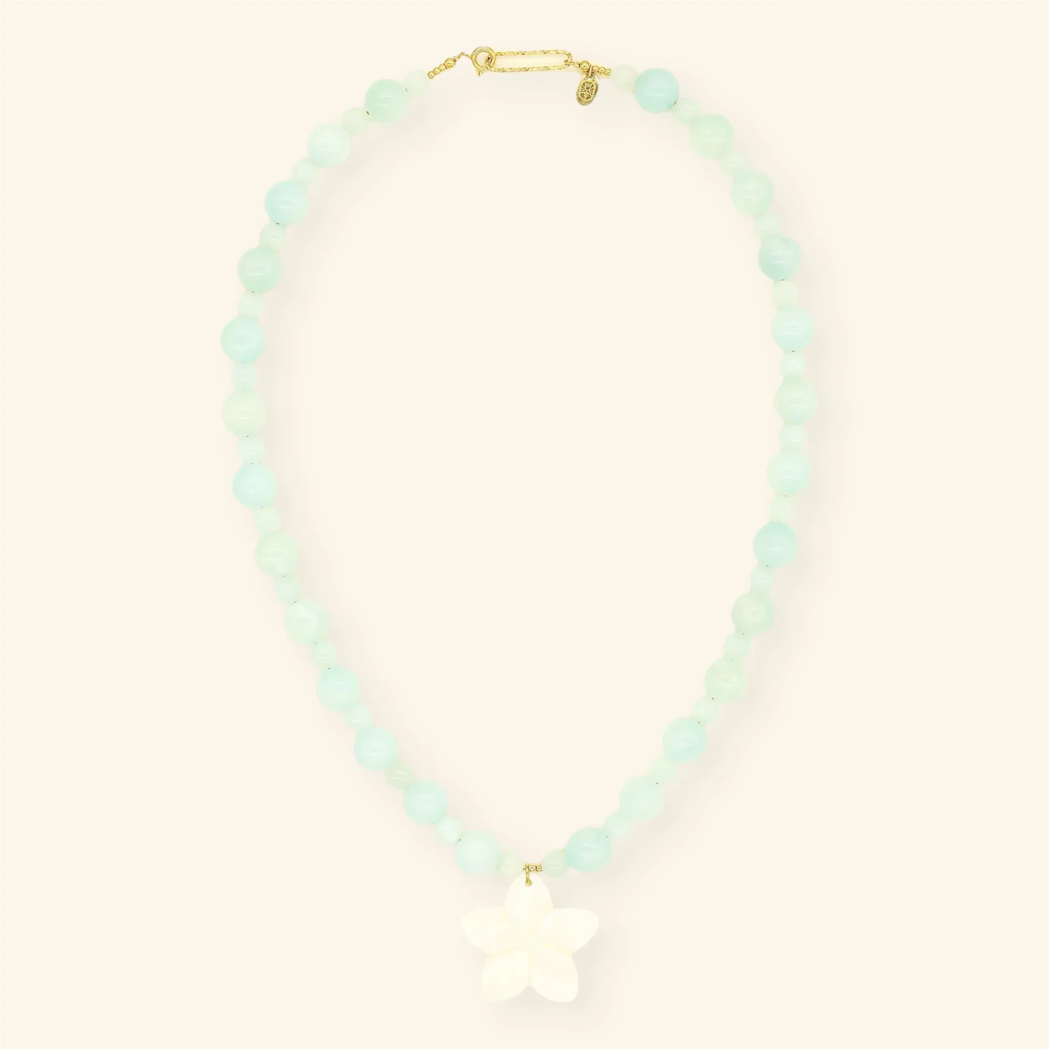 Mable ketting – Bubble Blue Mable ketting – Bubble Blue