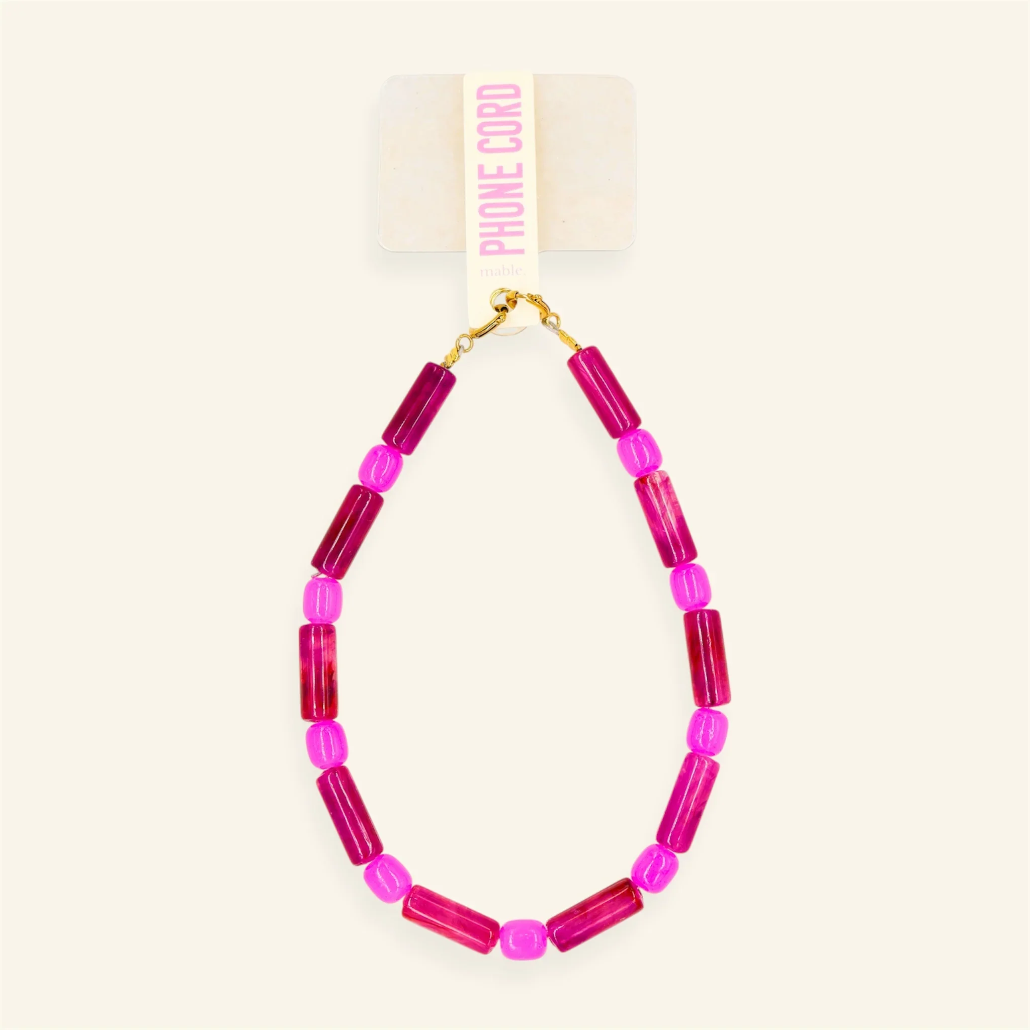 Telefoonkoord Mable – Roze/paars