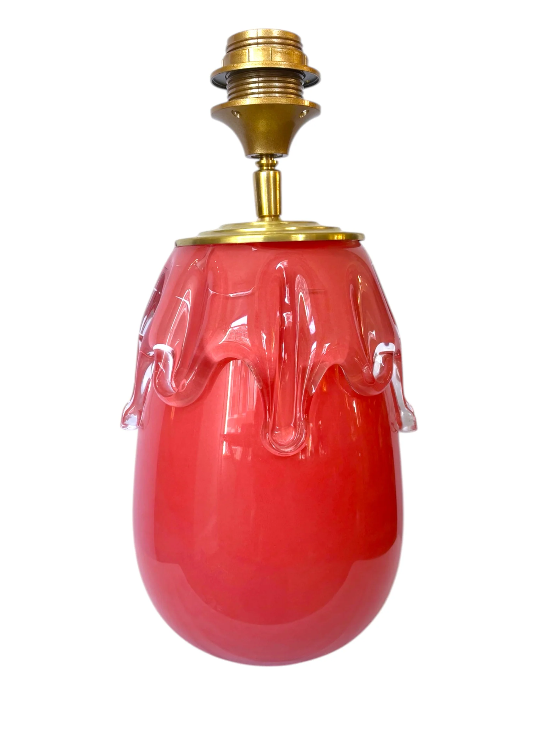 Lampenvoet roze druppels Lampenvoet roze druppels