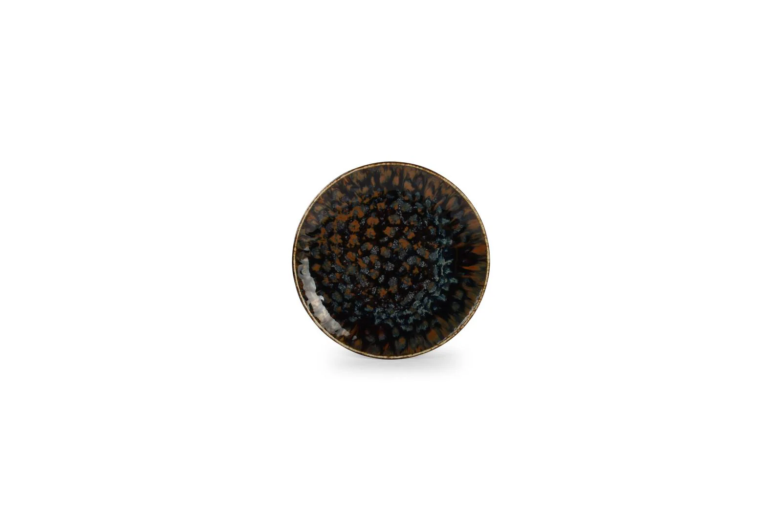 Plat bord 20,5cm bruin/blauw Resto – Set van 6 Plat bord 20,5cm bruin/blauw Resto – Set van 6
