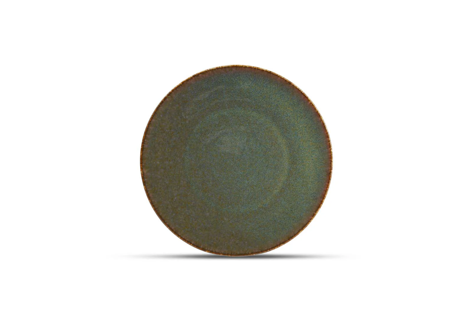 Plat bord 21cm groen Cirro – Set van 6 Plat bord 21cm groen Cirro – Set van 6