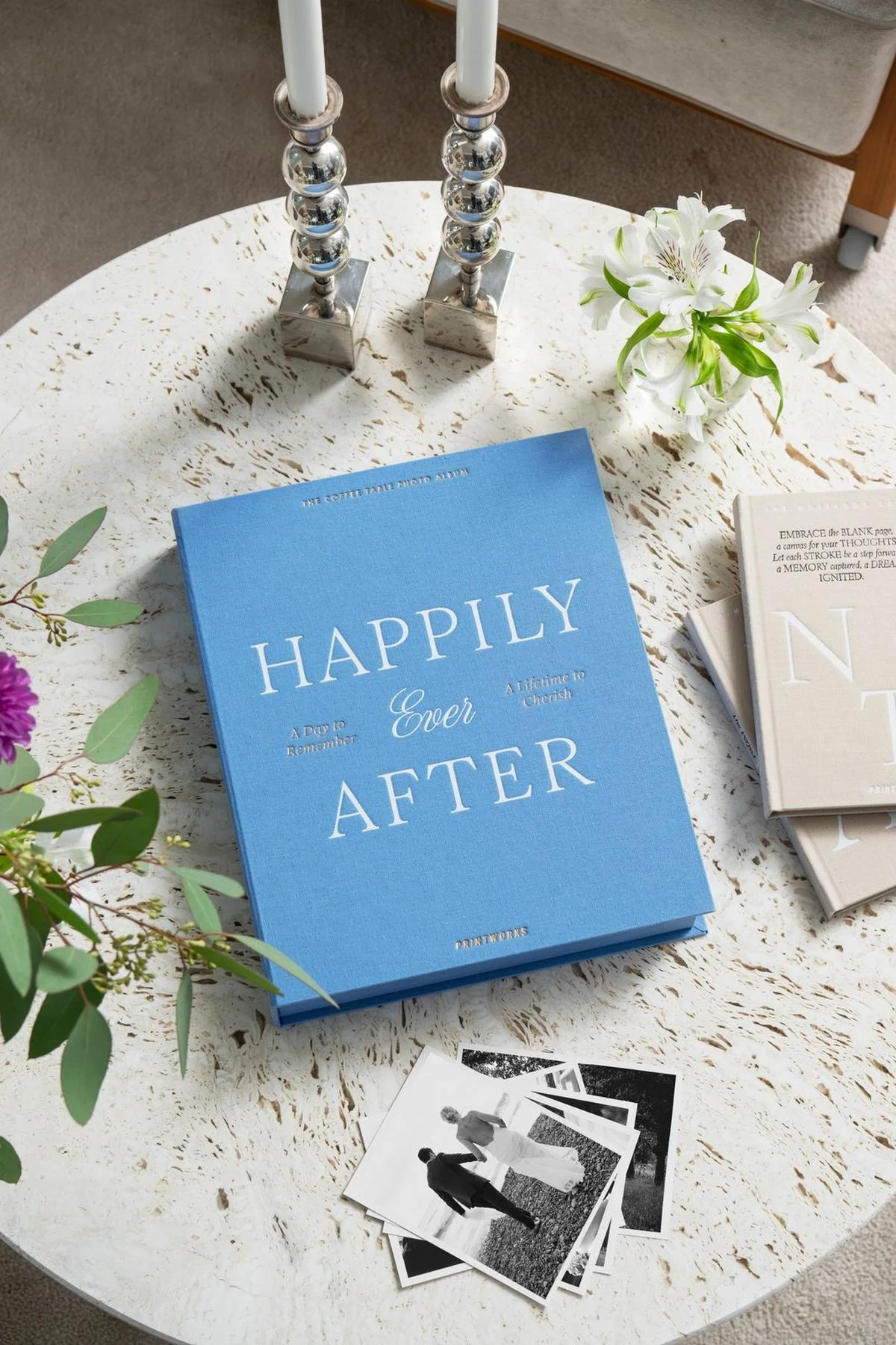 Printworks Wedding Album – Happily Ever After – Blauw