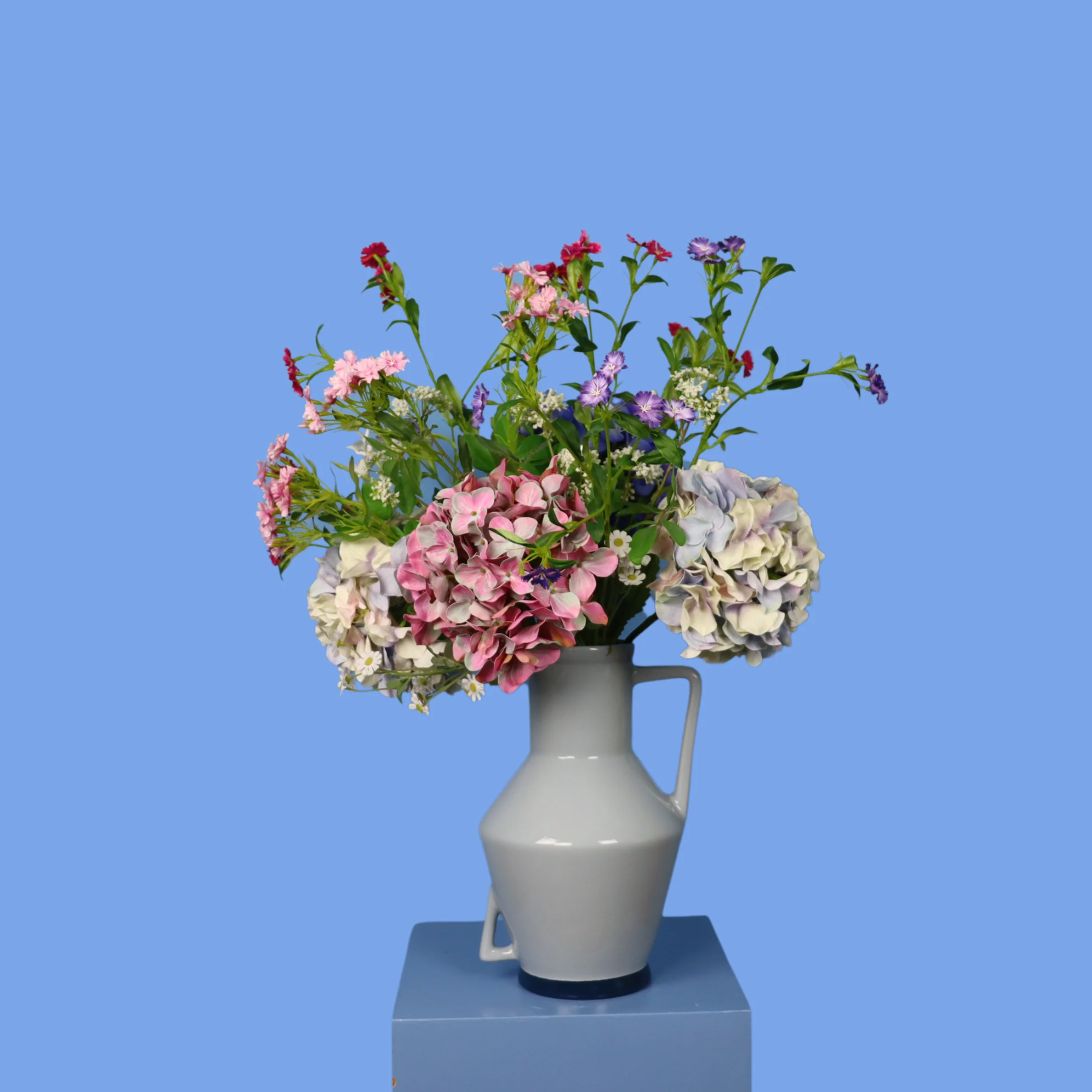 L – Reza | Return to Sender vaas met kunstbloemen | Large