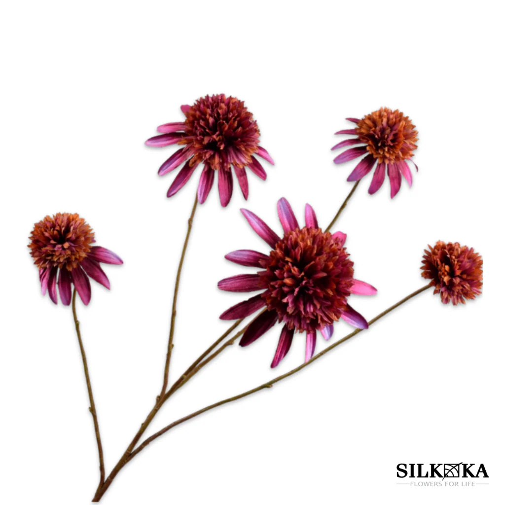 Rubbeckia kunsttak paars 90 cm Silk-ka Rubbeckia kunsttak paars 90 cm Silk-ka