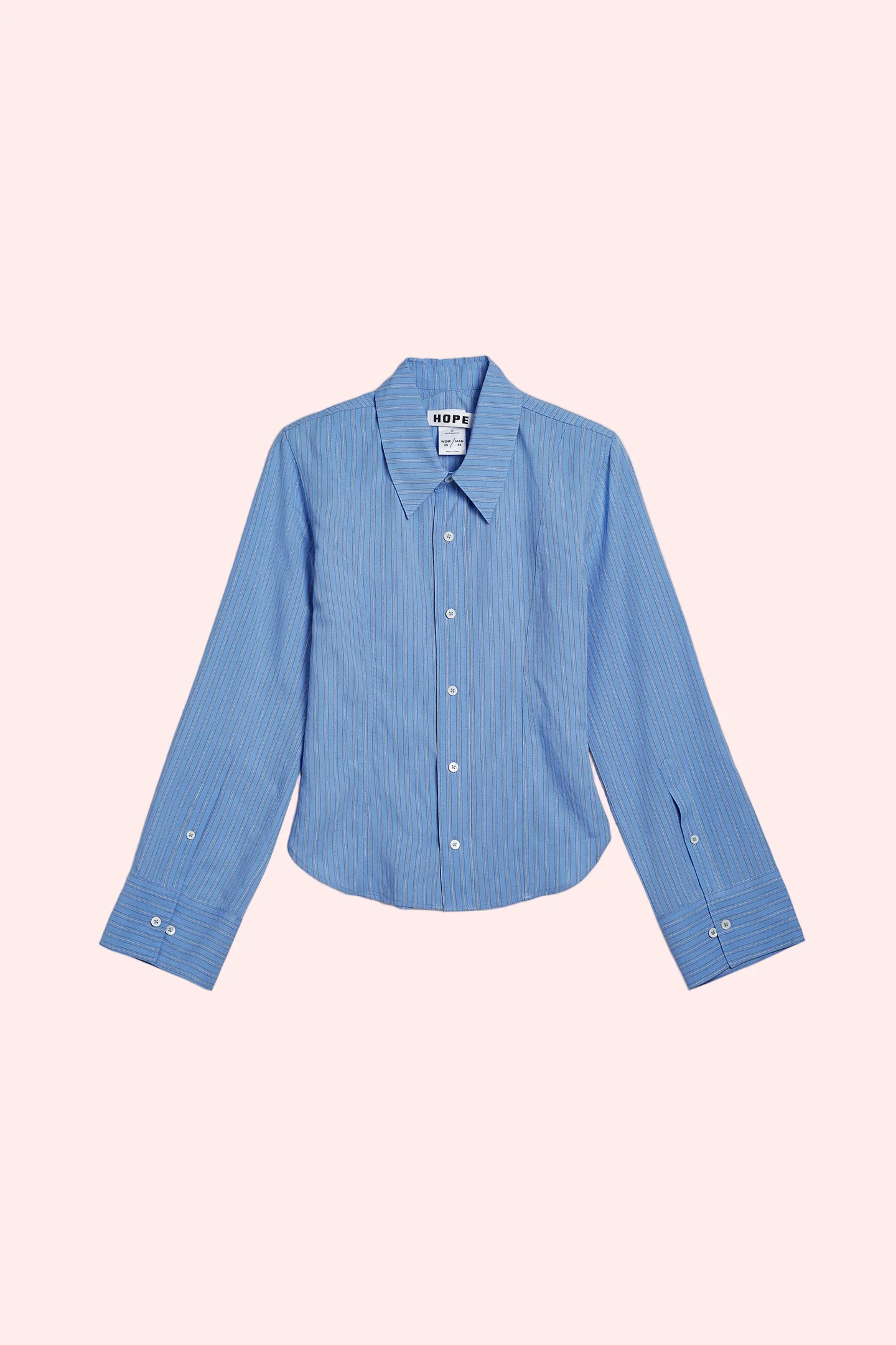 blouse SHAPE SHIRT FRESH BLUE STRIPE