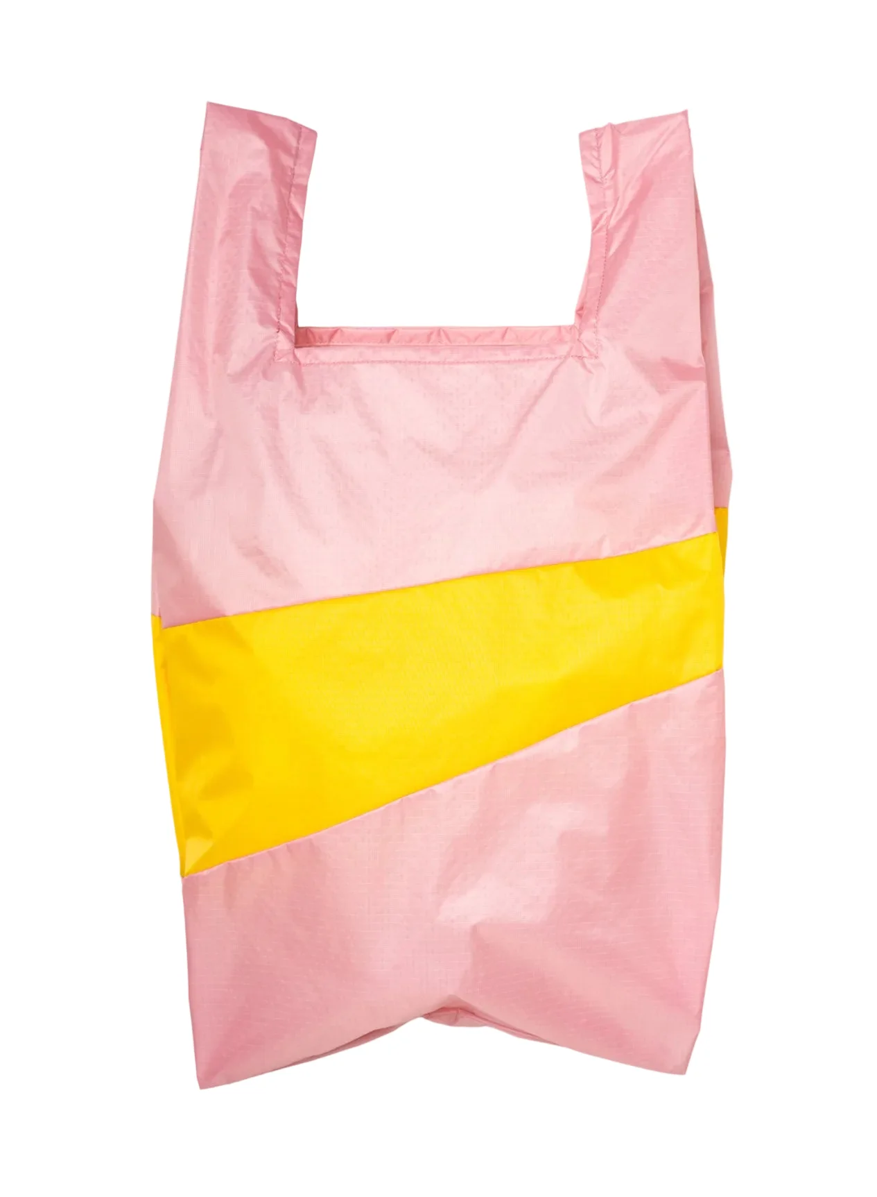 SUSAN BIJL The New Shopping Bag Pink Panther & Sunflower LARGE SUSAN BIJL The New Shopping Bag Pink Panther & Sunflower LARGE