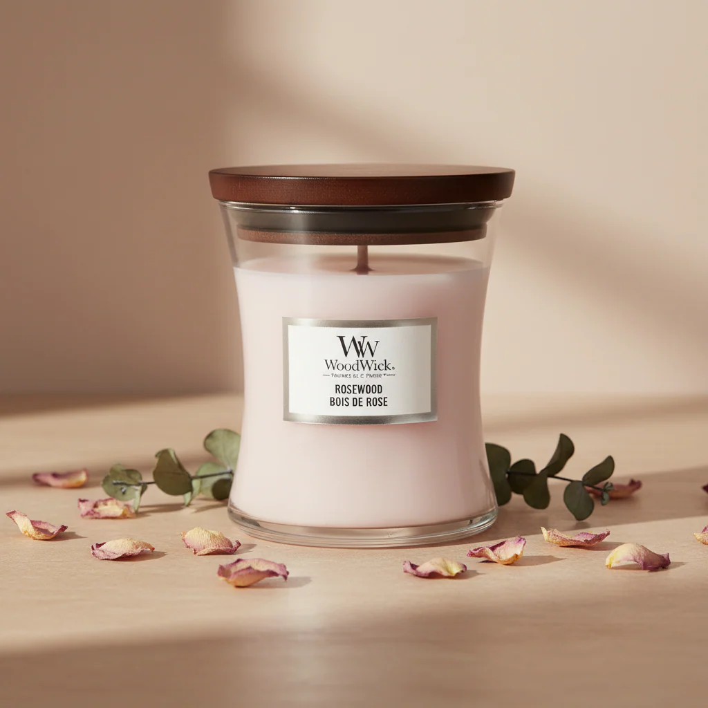 WoodWick | Medium Candle | Rosewood