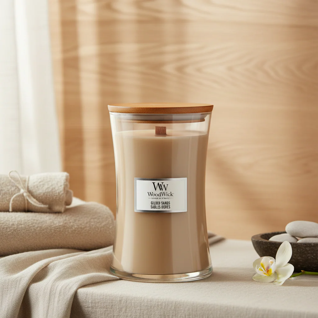 WoodWick | Large Candle | Gilded Sands WoodWick | Large Candle | Gilded Sands