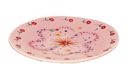 Bord – Slangen Roze