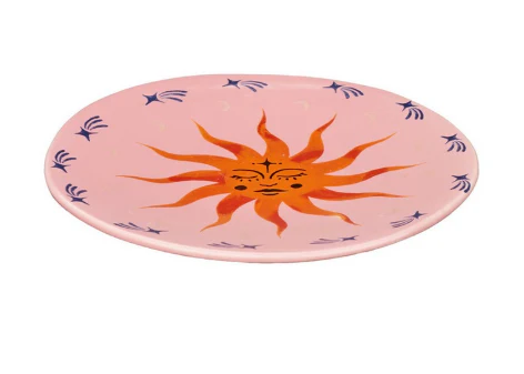 Bord – Zonnetje Roze