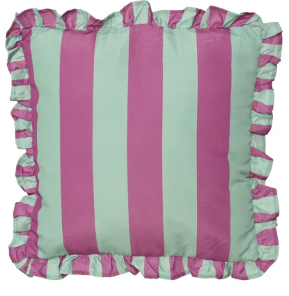 Buitenkussen Valencia – Mint/Roze Buitenkussen Valencia – Mint/Roze