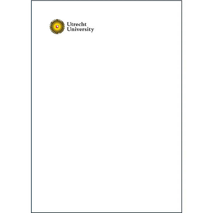 Schrijfblok A5 UU 1 stuk – wit