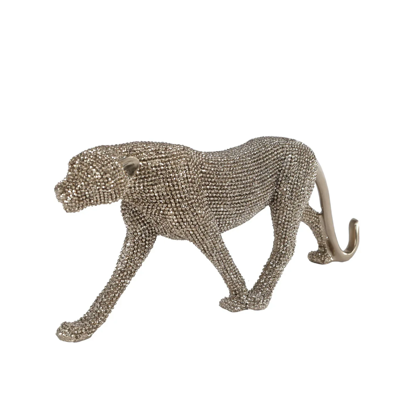 Sculptuur panter Goud Small