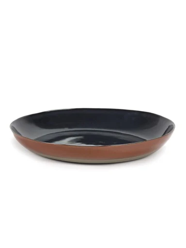 Serax – Anita Le Grelle – SERVEERSCHOTEL M RUST/DARK BLUE
